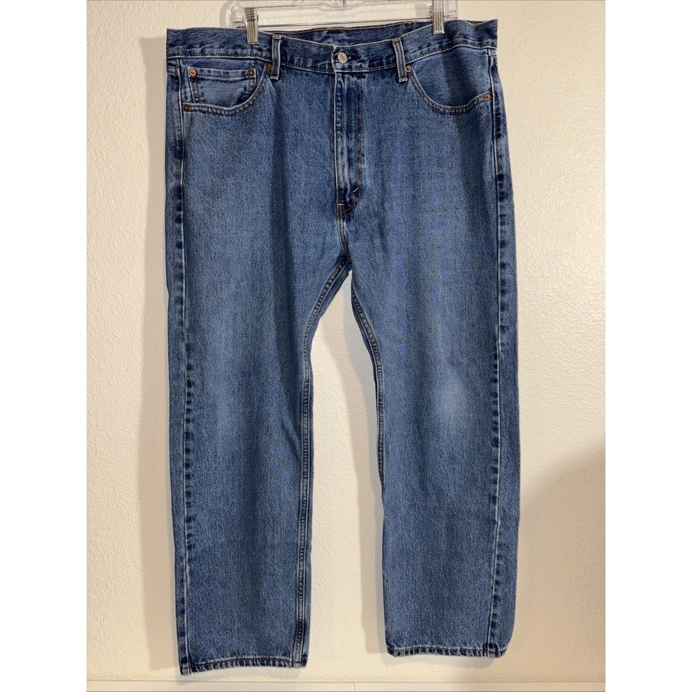 Levi's 505 Men's Jeans 40X30 Blue Denim Work Wear Casual Big&tall
